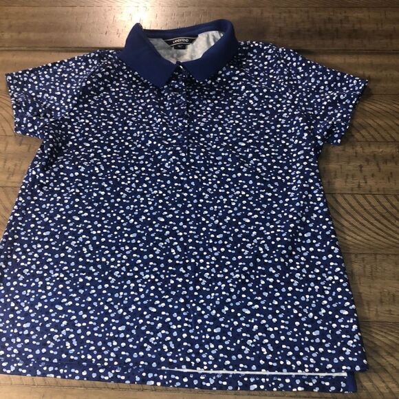 Land’s End Collared Button up All Cotton Shirt. Soft! - Picture 1 of 16